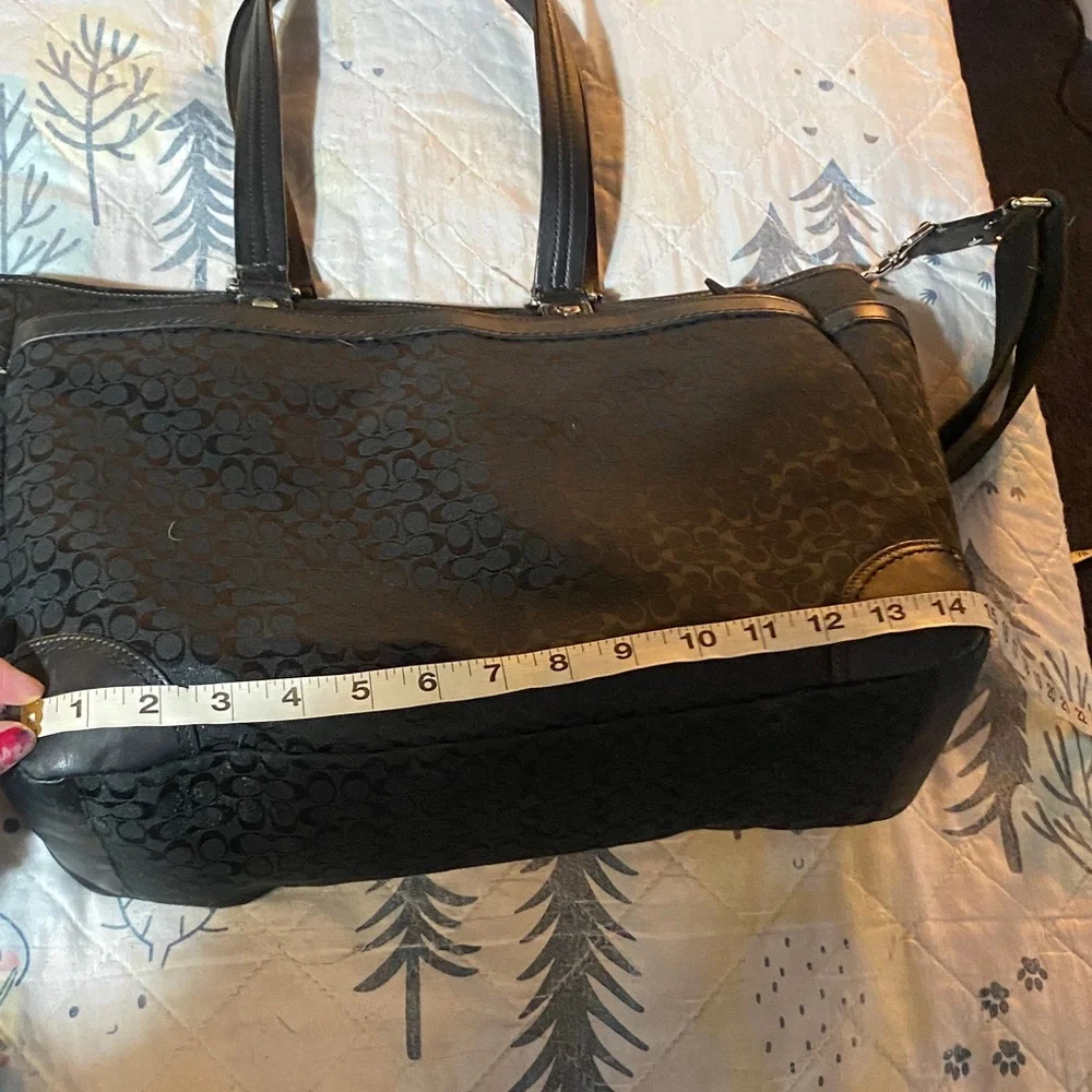 Coach diaper bag Small signature c with crossbody strap